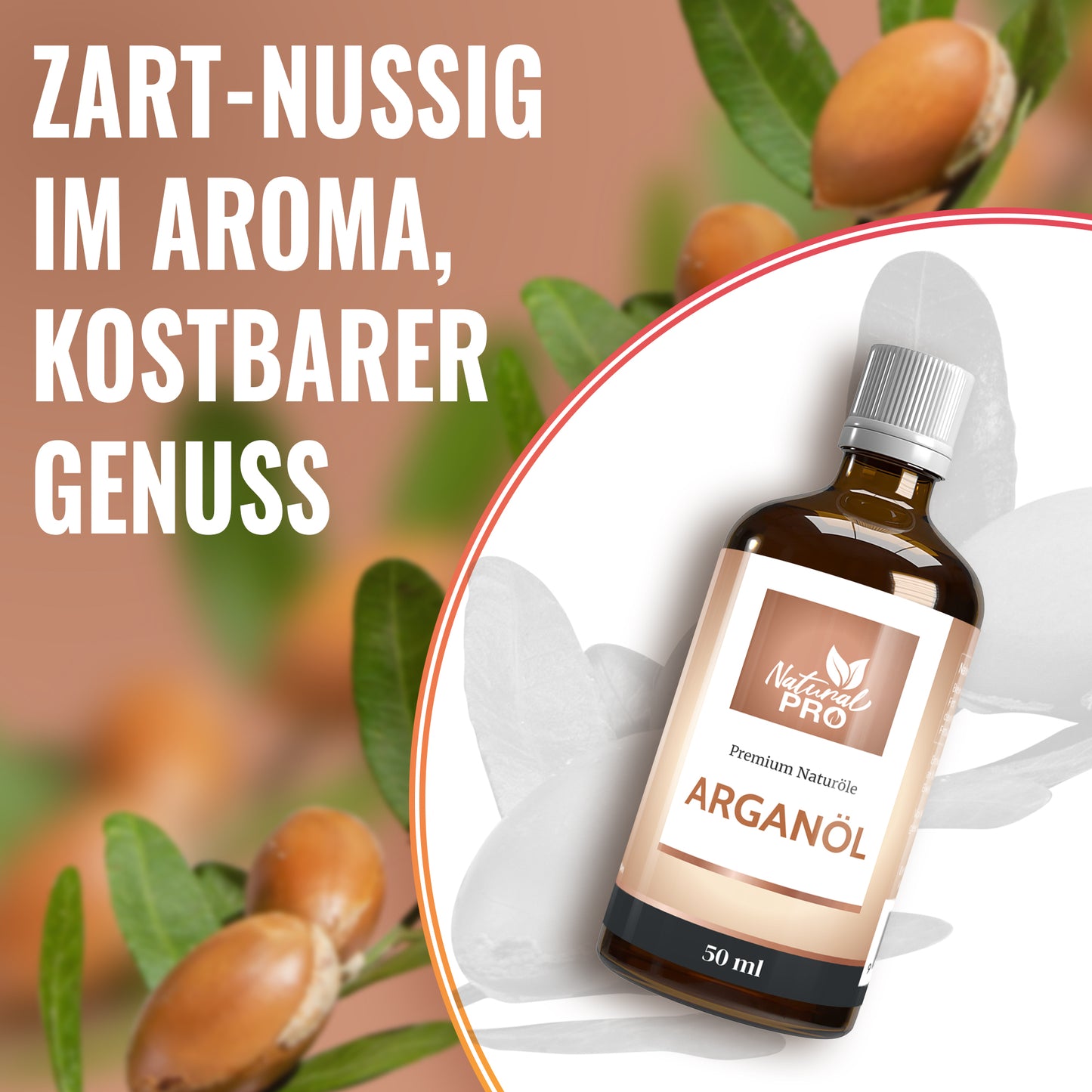 Arganöl Hochdosiert | Ungeröstet, Kaltgepresst und Nährstoffreich