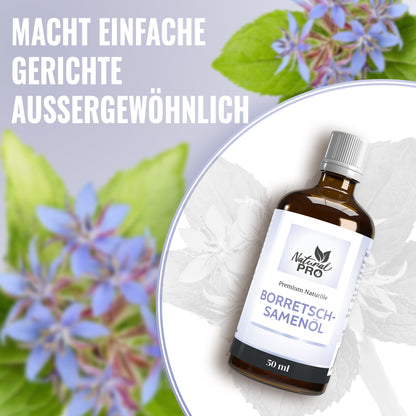Borretschsamenöl | HOCHDOSIERT | Reich an Gamma-Linolensäure