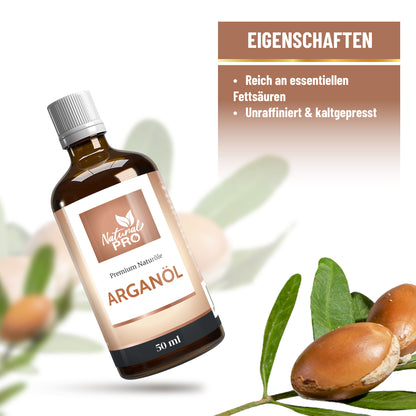 Arganöl Hochdosiert | Ungeröstet, Kaltgepresst und Nährstoffreich