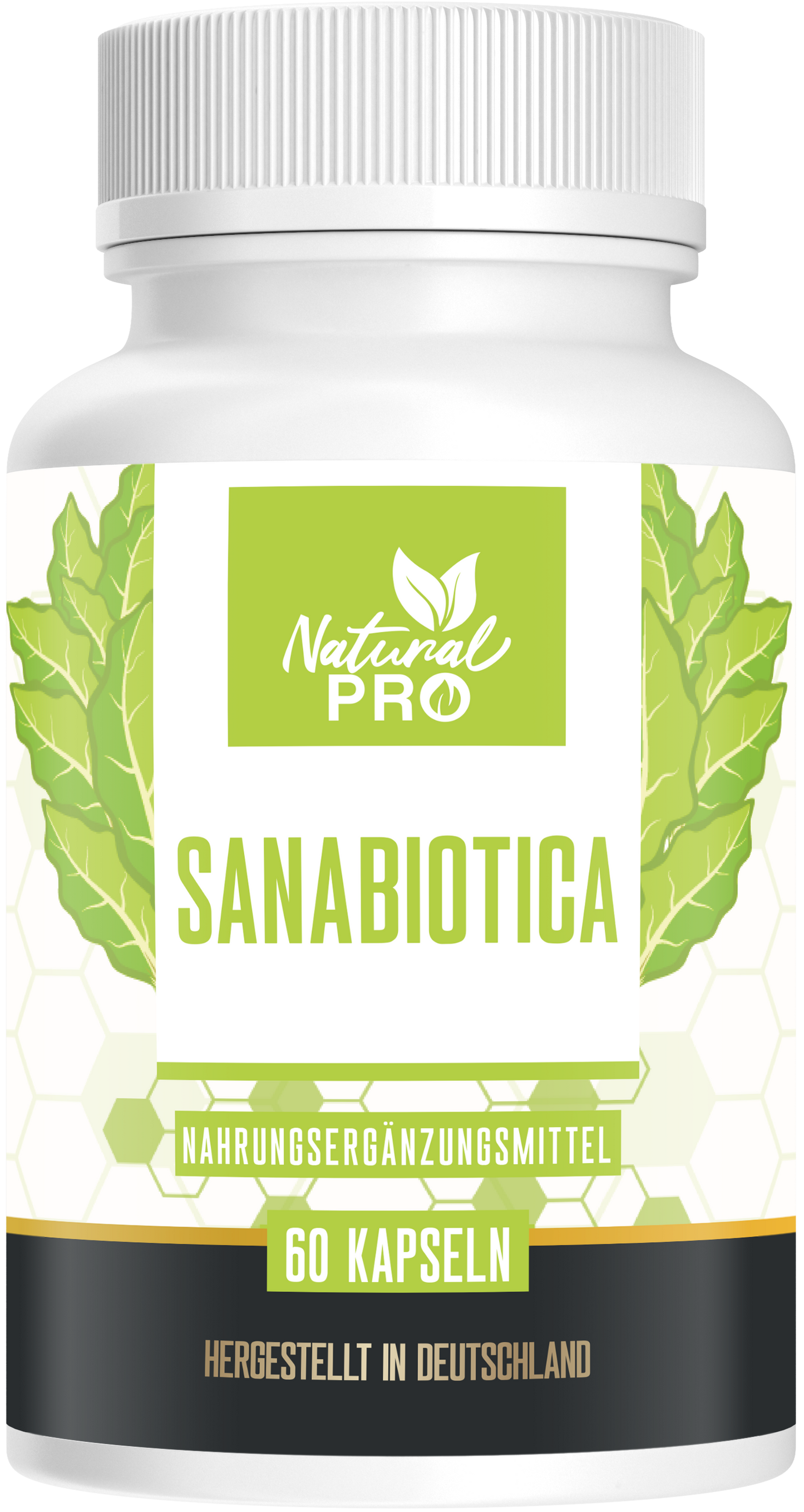 Sanabiotica | Natürliches Antibiotikum aus der Natur | 60 Kapseln