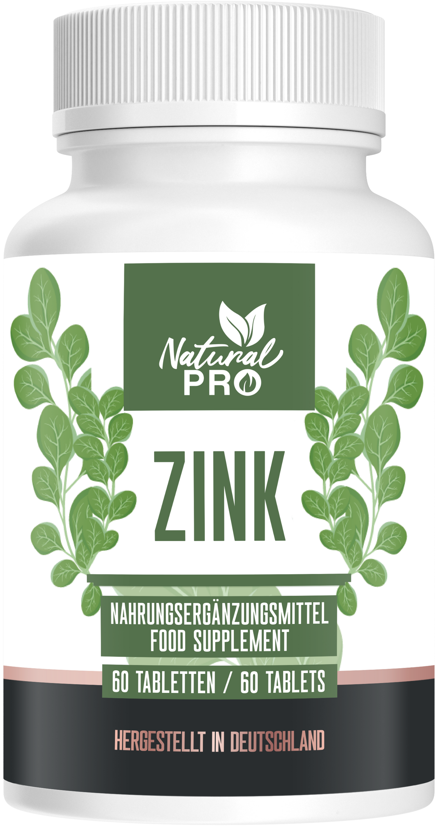 Zink | Immunschutz & Hautpflege | 60 Tabletten