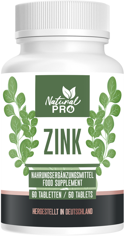 Zink | Immunschutz & Hautpflege | 60 Tabletten