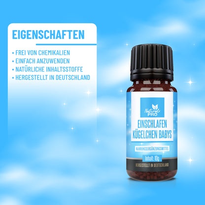 Einschlafen Kügelchen Baby | Für ruhige Nächte & sanfte Träume | beruhigend & liebevoll | 10 g