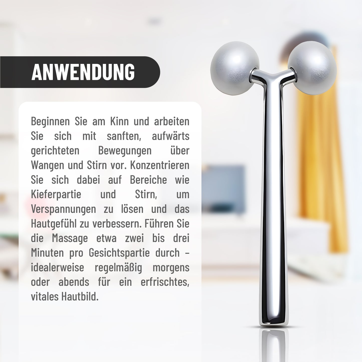 Massage-Tool | Lifting & Entspannung in einem Tool | extra Frischekick