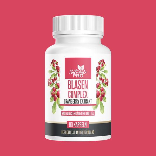 Blasen Complex | Mit hochdosierten Cranberry Extrakt | Für Blasen- & Harnwegsgesundheit | 60 Kapseln