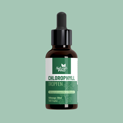 Chlorophyll Tropfen | Hochdosiert & Naturrein | Tägliches Wohlbefinden