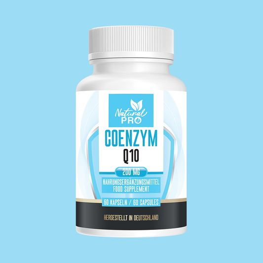 Coenzym Q10 200mg hochdosiert | Unterstützt Herz & Vitalität | 60 Kapseln