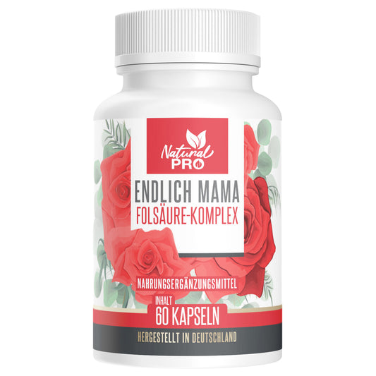 Endlich Mama | Sanfte Unterstützung auf dem Weg zur Schwangerschaft | 60 Kapseln