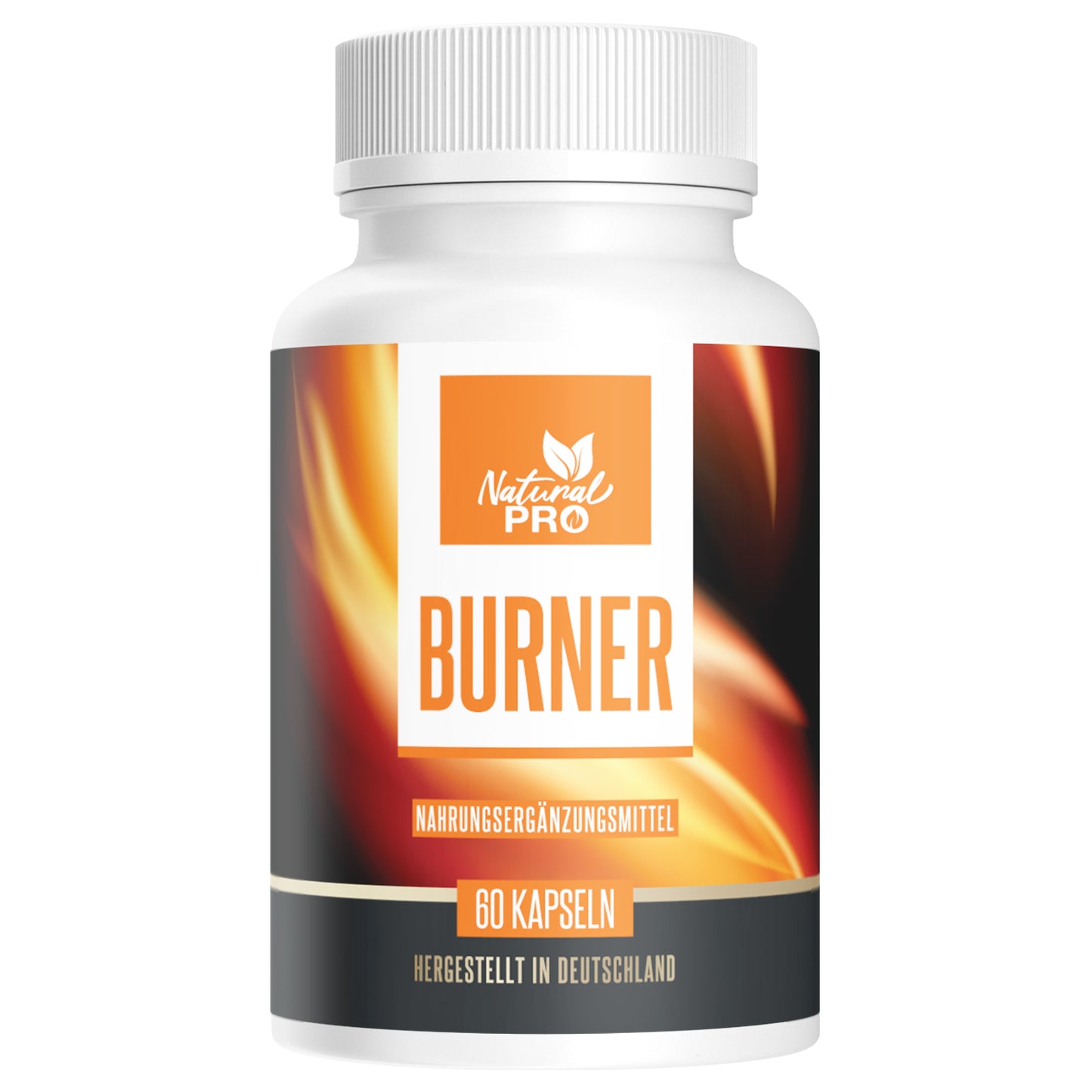 Burner | Pflanzliche Unterstützung für Fettverbrennung & Vitalität | 60 Kapseln
