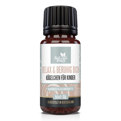 Relax & Beruhig Dich Kügelchen für Kinder | Sanfte Unterstützung bei Unruhe & Nervosität | 10 g