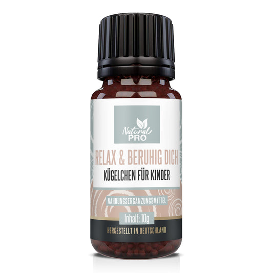 Relax & Beruhig Dich Kügelchen für Kinder | Sanfte Unterstützung bei Unruhe & Nervosität | 10 g