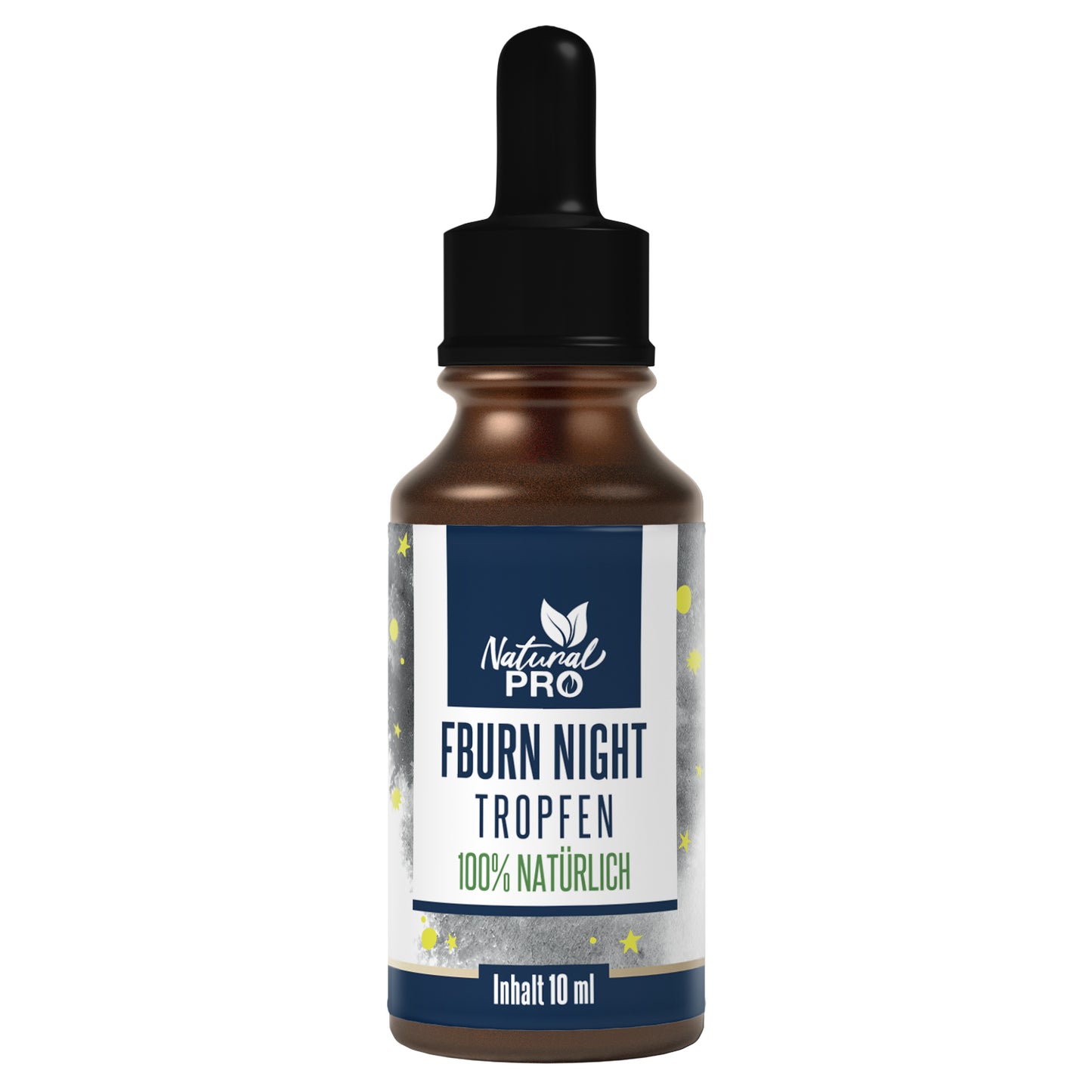 Fburn Night Tropfen | Aktiviert Nacht-Stoffwechsel & Regeneration | 10 ml