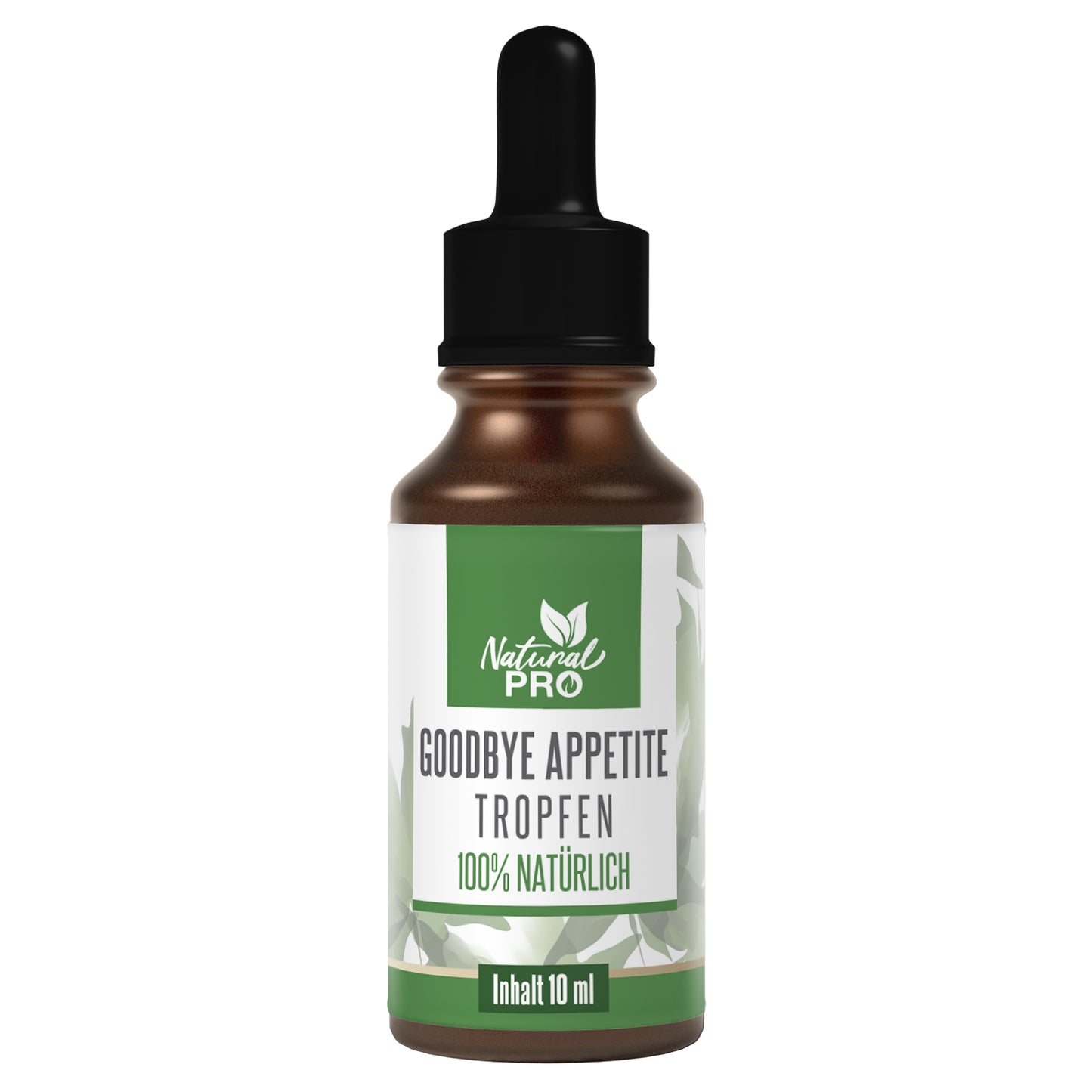 Goodbye Appetite Tropfen | Unterstützt natürliches Sättigungsgefühl | 10 ml