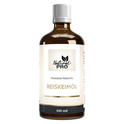 Reines Reiskeimöl | Für die tägliche Küche | Reich an Vitamin E & Ungesättigten Fettsäuren