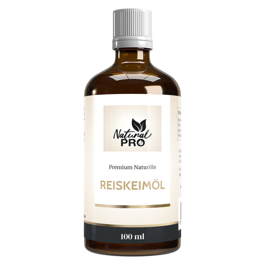 Reines Reiskeimöl | Für die tägliche Küche | Reich an Vitamin E & Ungesättigten Fettsäuren