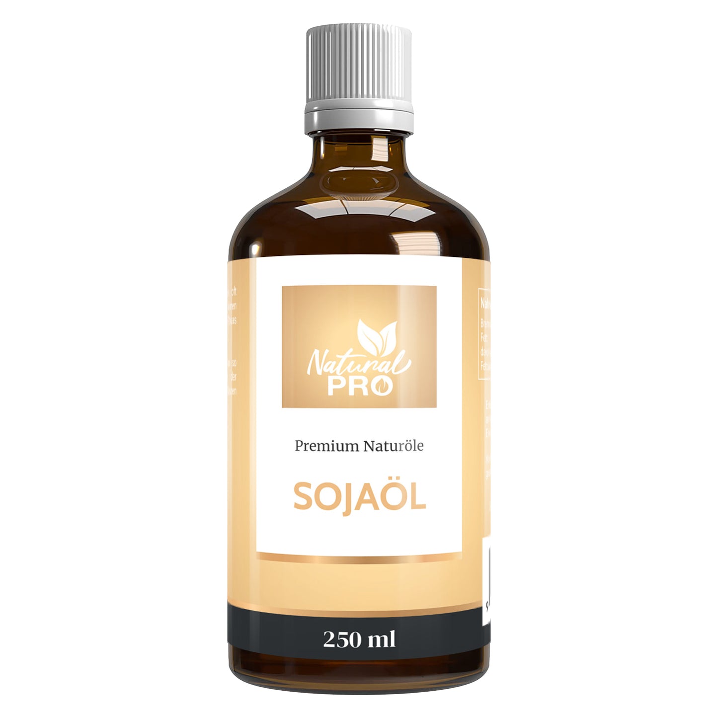 Sojaöl | Kaltgepresst & Rein | Mit ungesättigten Fettsäuren | Für die kreative Küche