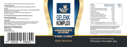 Gelenk Komplex | Für Beweglichkeit & Gelenkkomfort | 60 Kapseln