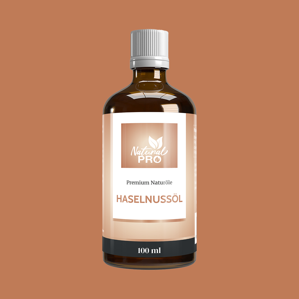 Haselnussöl | Kaltgepresst & Naturrein | Hochdosierte Tagesration von 30ml