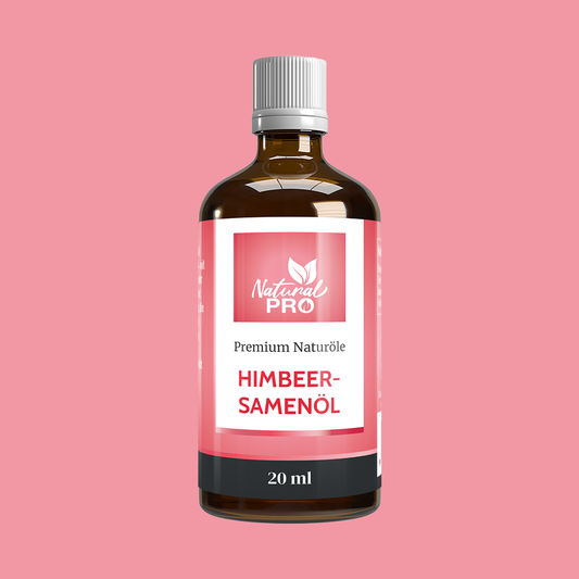 Himbeersamenöl | 100% Rein und Kaltgepresst | Quelle pflanzlicher Omega-Fettsäuren & Vitamin E