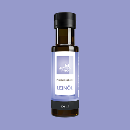 Reines Leinöl | Natürliche, Pflanzliche Omega-3-Quelle mit hohem ALA-Gehalt