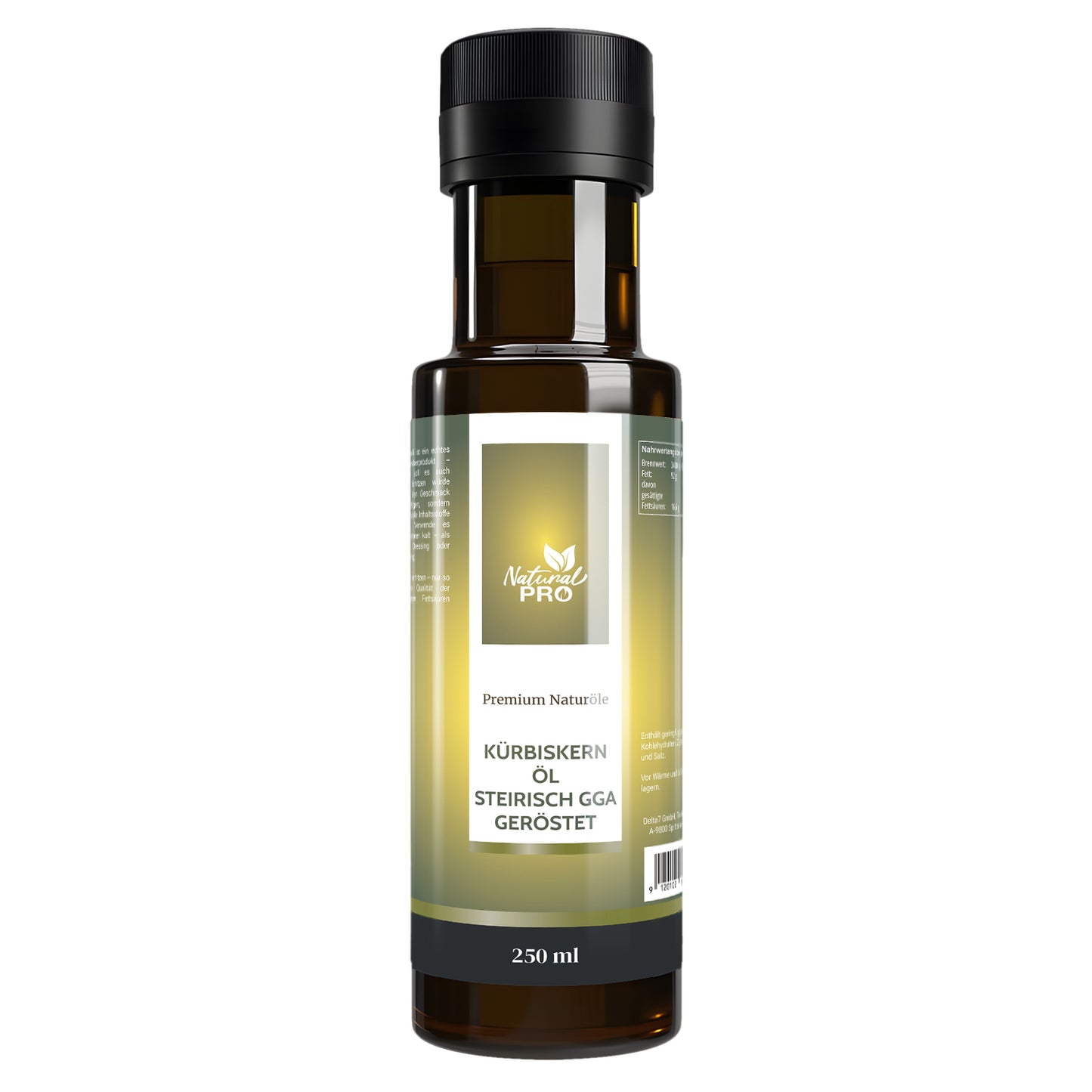 Steirisches Kürbiskernöl GGA | Traditionell geröstet & Regional hergestellt