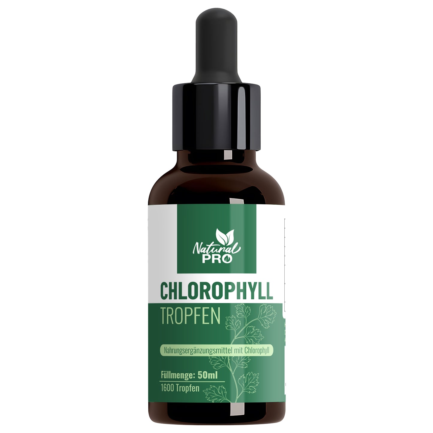 Chlorophyll Tropfen | Hochdosiert & Naturrein | Tägliches Wohlbefinden