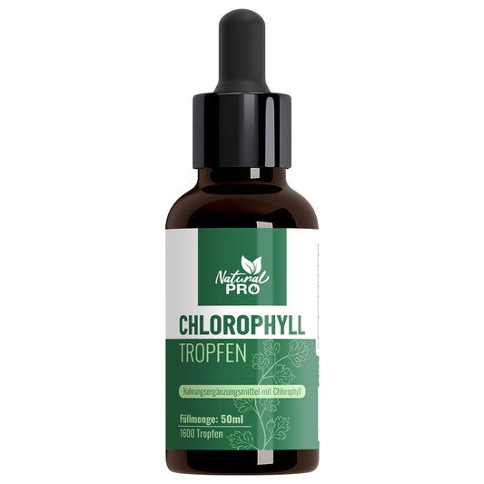 Chlorophyll Tropfen | Hochdosiert & Naturrein | Tägliches Wohlbefinden
