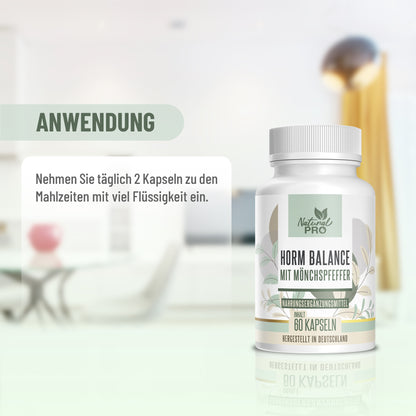 Natural Pro | Horm Balance | Hochdosiert | Gesunde Lebensweise
