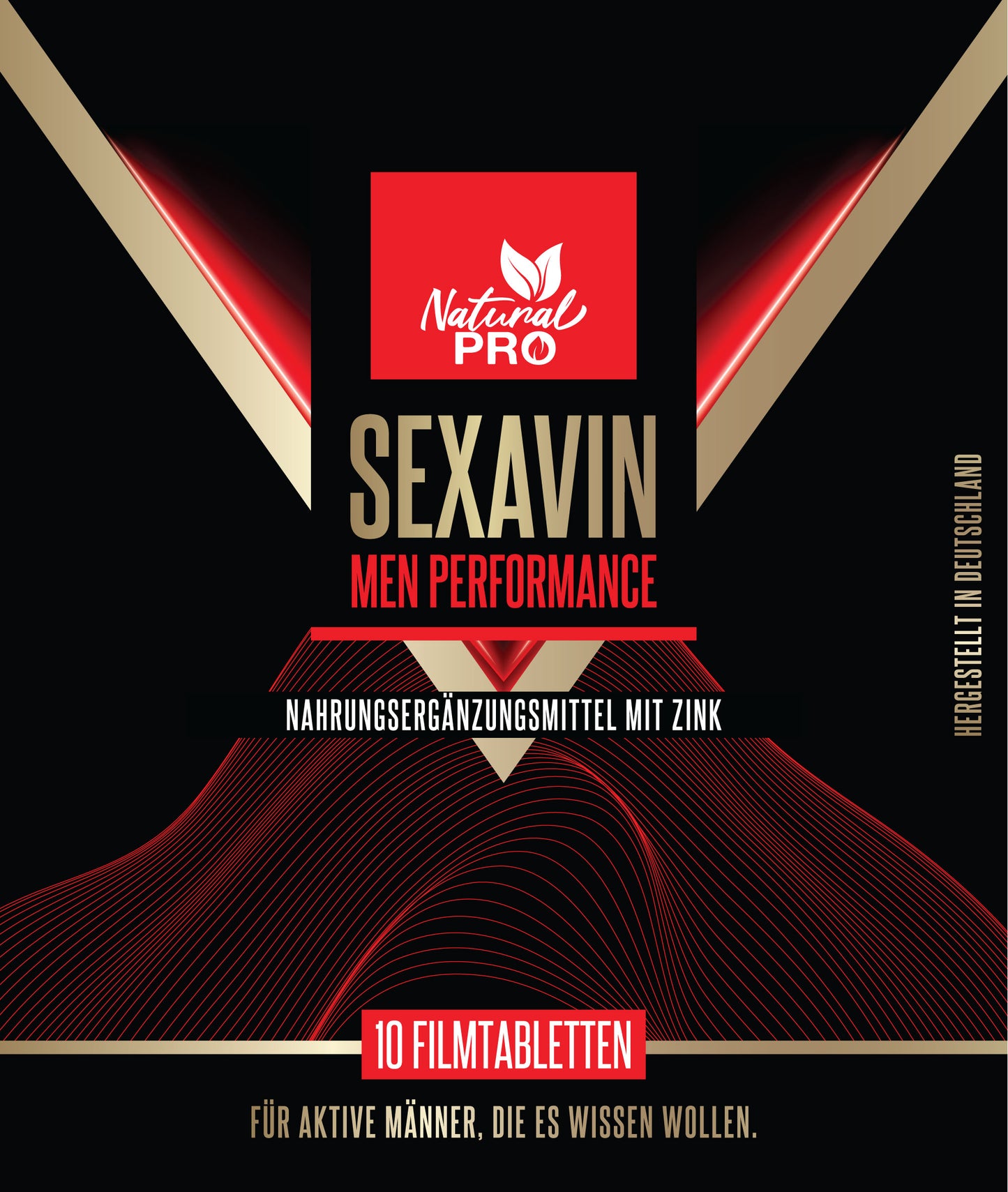 Sexavin | Für extreme Energie, Ausdauer & Leidenschaft | 60 Potenz Kapseln