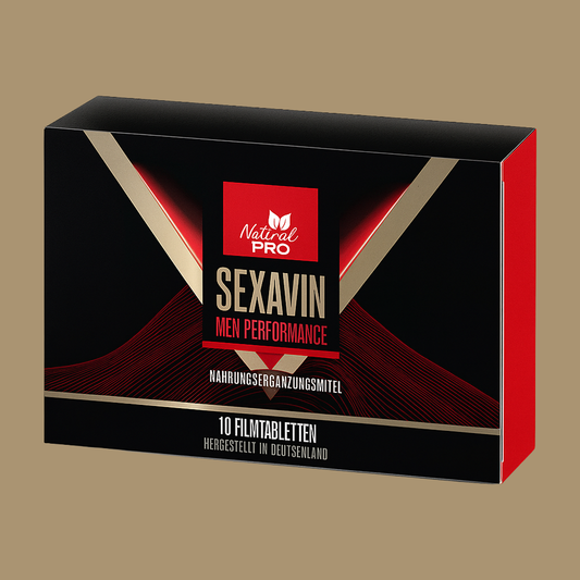 Sexavin | Für extreme Energie, Ausdauer & Leidenschaft | 60 Potenz Kapseln