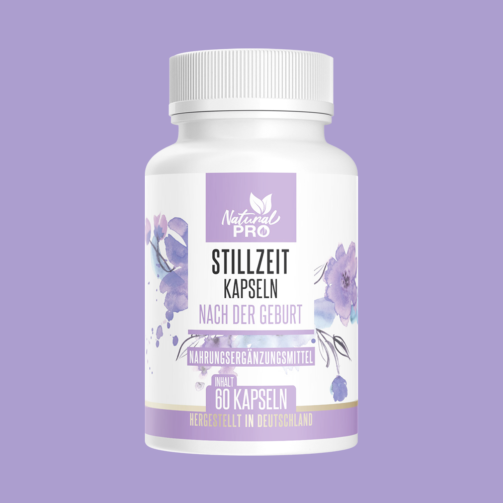 Stillzeit Kapseln | Für Mutter & Baby | Unterstützt Milchbildung & Vitalität | 60 Kapseln
