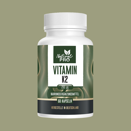 Vitamin K2 200 µg hochdosiert | Ideal in Kombination mit Vitamin | 60 Kapseln