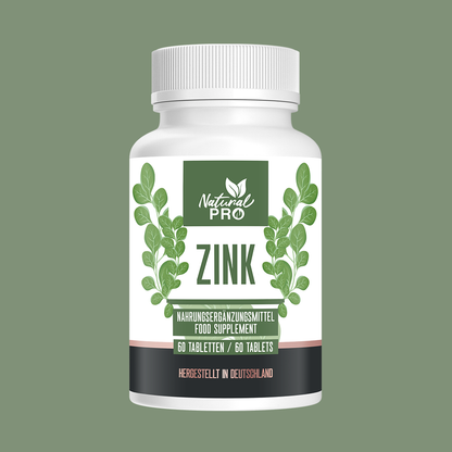 Zink | Immunschutz & Hautpflege | 60 Tabletten