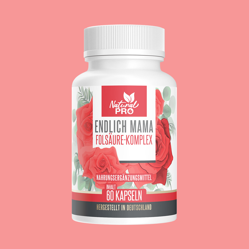 Endlich Mama | Sanfte Unterstützung auf dem Weg zur Schwangerschaft | 60 Kapseln