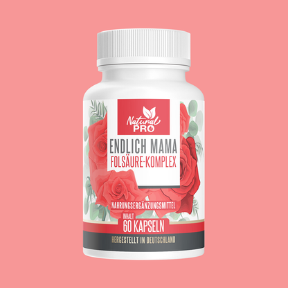 Endlich Mama | Sanfte Unterstützung auf dem Weg zur Schwangerschaft | 60 Kapseln